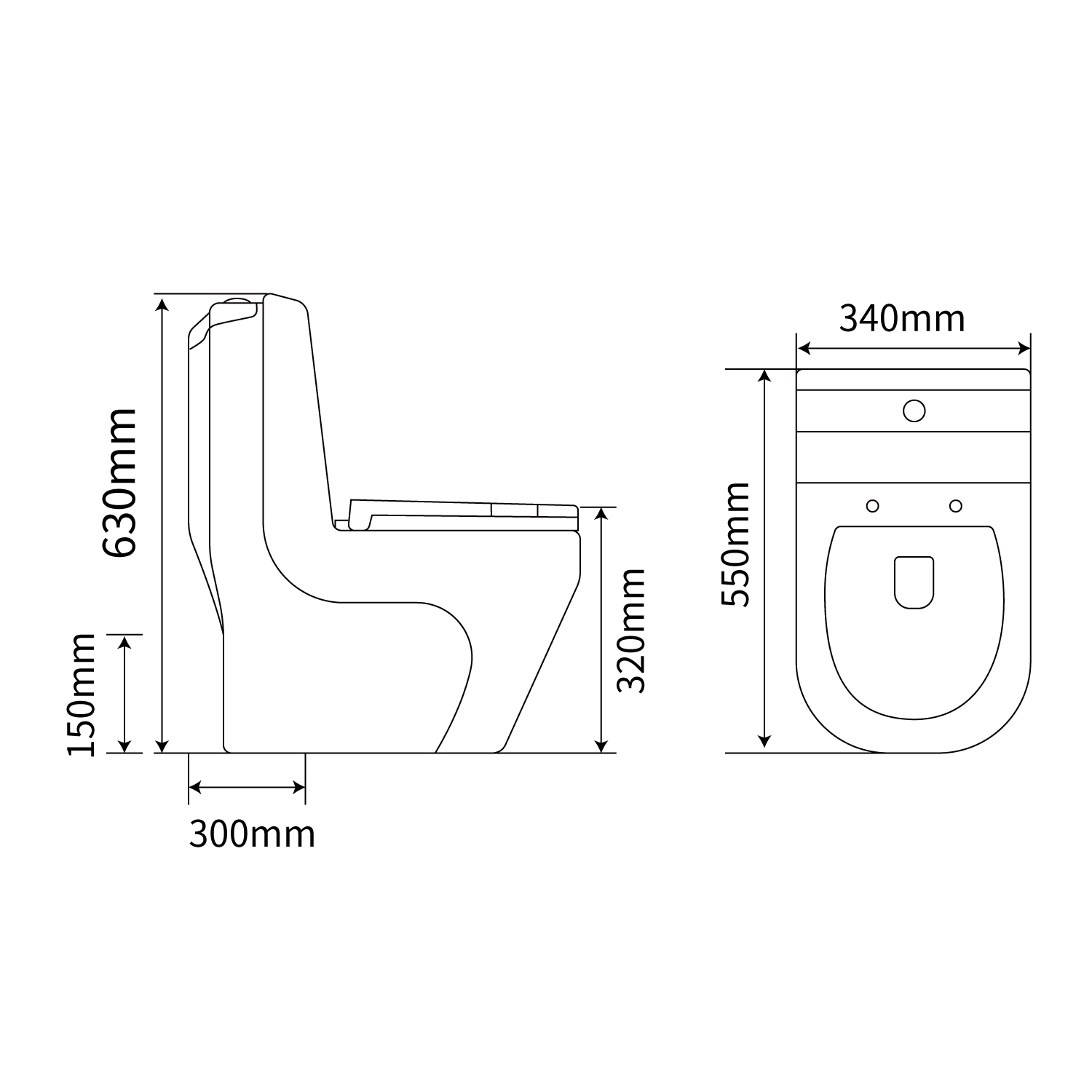 Premium mini size porcelain children toilet, ceramic toilet for children, perfect for infant school, kindergarten and nursery
